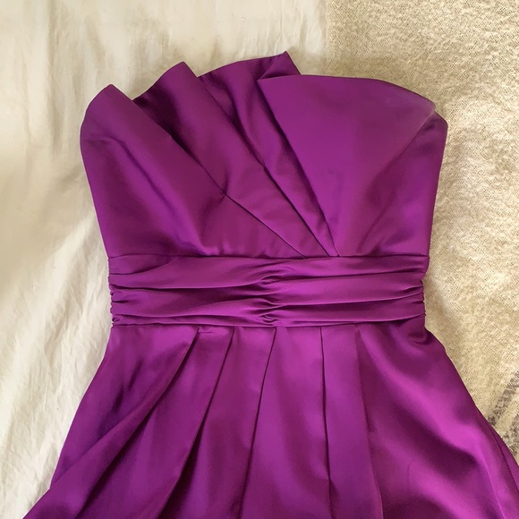 Long purple formal dress - Picture 3 of 3